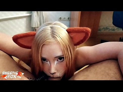 ❤️ Кицунэ глытае член і канчае ў рот ❌ Порна у нас be.dewporn.ru